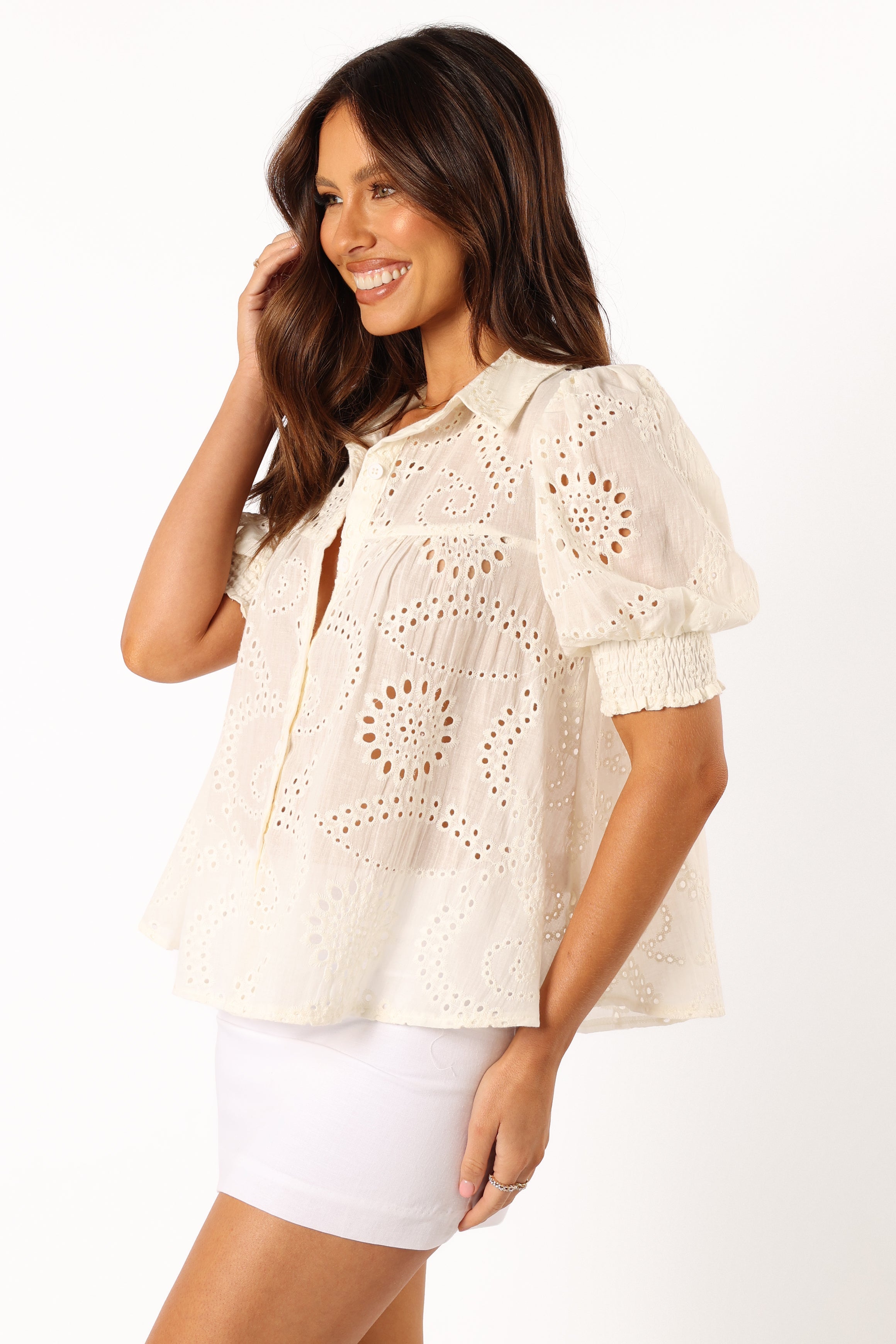 Janelle Top - White
